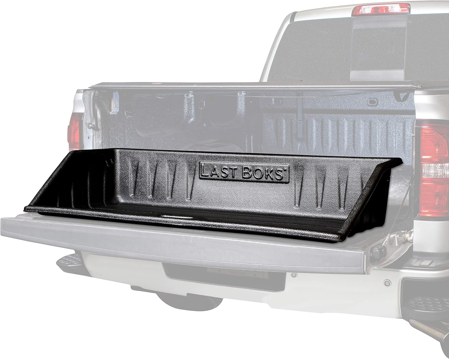 Last Boks Mid Size Truck Bed, Cargo Box Organizer, Slides Out onto Your Tailgate for Easy Access to Load or Unload Your Cargo, Truck Accessories Stores and Protects Your Cargo and Your Truck