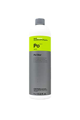 Koch-Chemie - Pol Star - Textile, Leather & Alcantara Cleaner; Effective Natural Cleaner with Protection Formula; Cleans and Protects Without Leaving Water Marks; Creates Protective Barrier