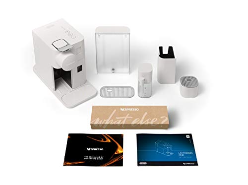 Nespresso Lattissima One Original Espresso Machine with Milk Frother by De'Longhi, Shadow Black