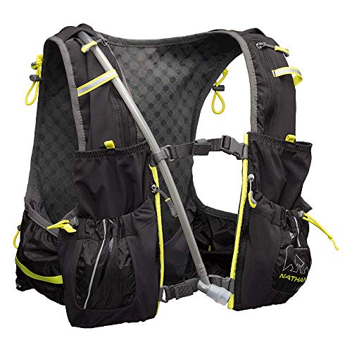Nathan Men’s Hydration Pack/Running Vest – VaporAir 7L Capacity with 2.0 L Water Bladder Included, Hydration Backpack