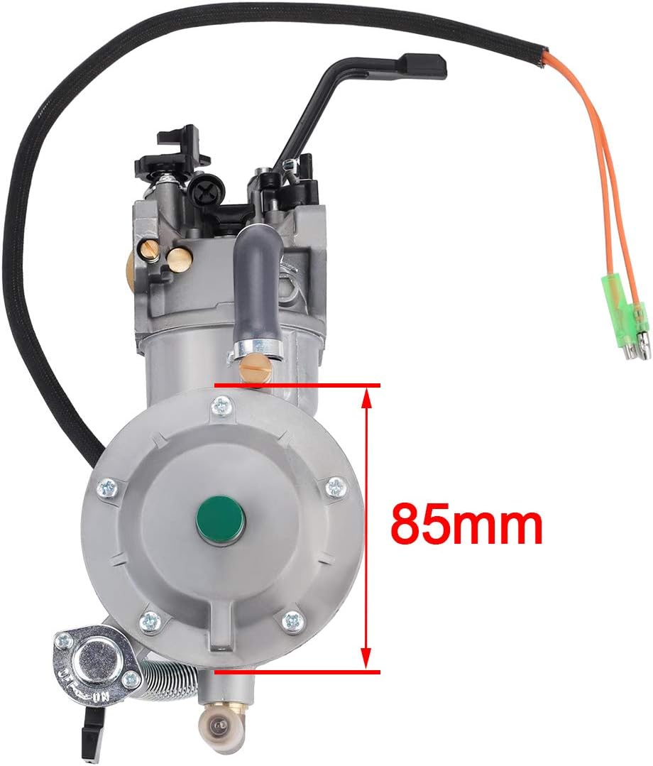 Hipa Generator Dual Fuel Carburetor LPG CNG Conversion kit 4.5-5.5KW GX390 188F Manual Choke