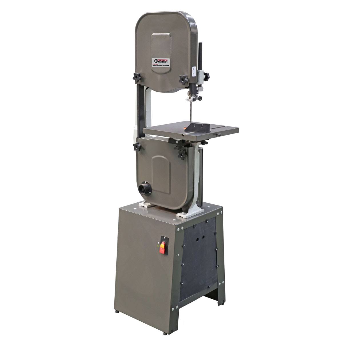 14 inch Four Speed Woodworking Band Saw with Cast Iron Table, Blade, Miter