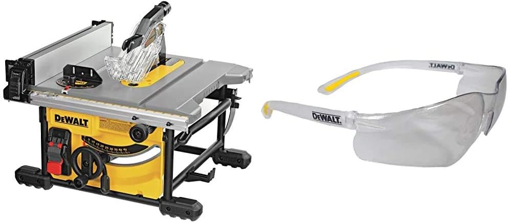 DEWALT Table Saw for Jobsite, Compact, 8-1/4-Inch (DWE7485)