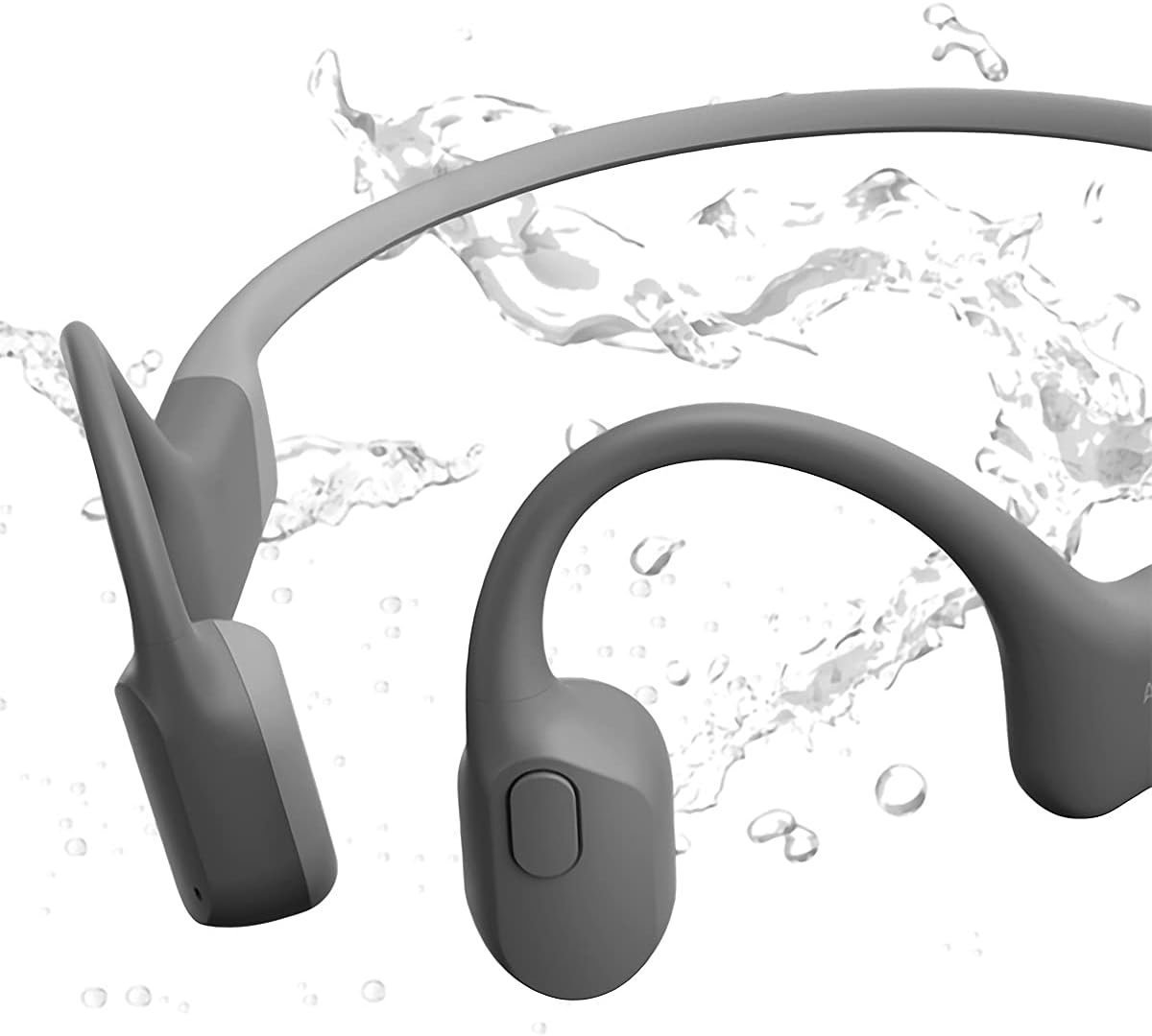 AfterShokz Aeropex - Open-Ear Bluetooth Bone Conduction Sport Headphones - Sweat Resistant Wireless Earphones for Workouts and Running - Built-in Mic