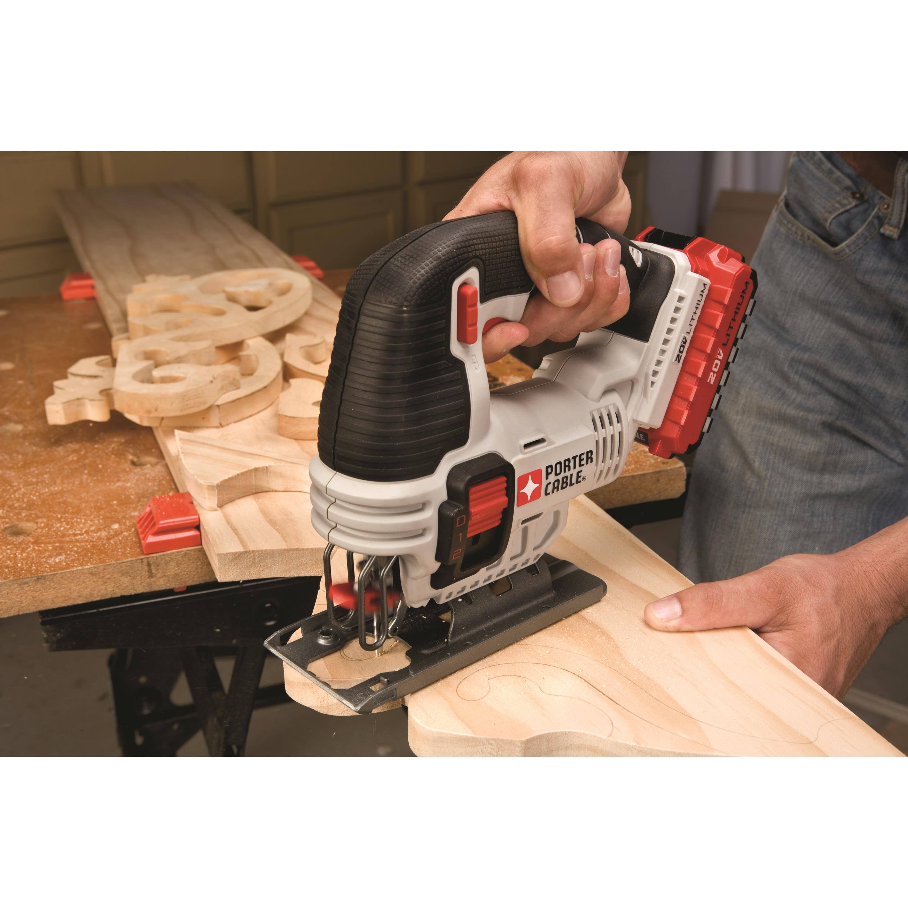 Porter Cable PCC650B 20-Volt Max Lithium Bare Jigsaw