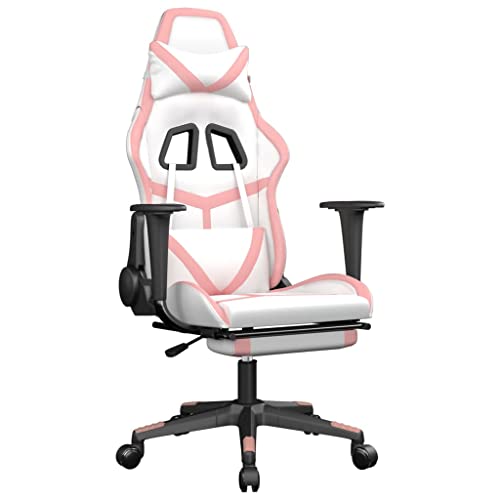 Gaming Chair, Reclining Office Desk Chair, Video Game Chairs,Ergonomic Racing Computer Chair, Gaming Chair with Footrest Black and Camouflage Faux Leather