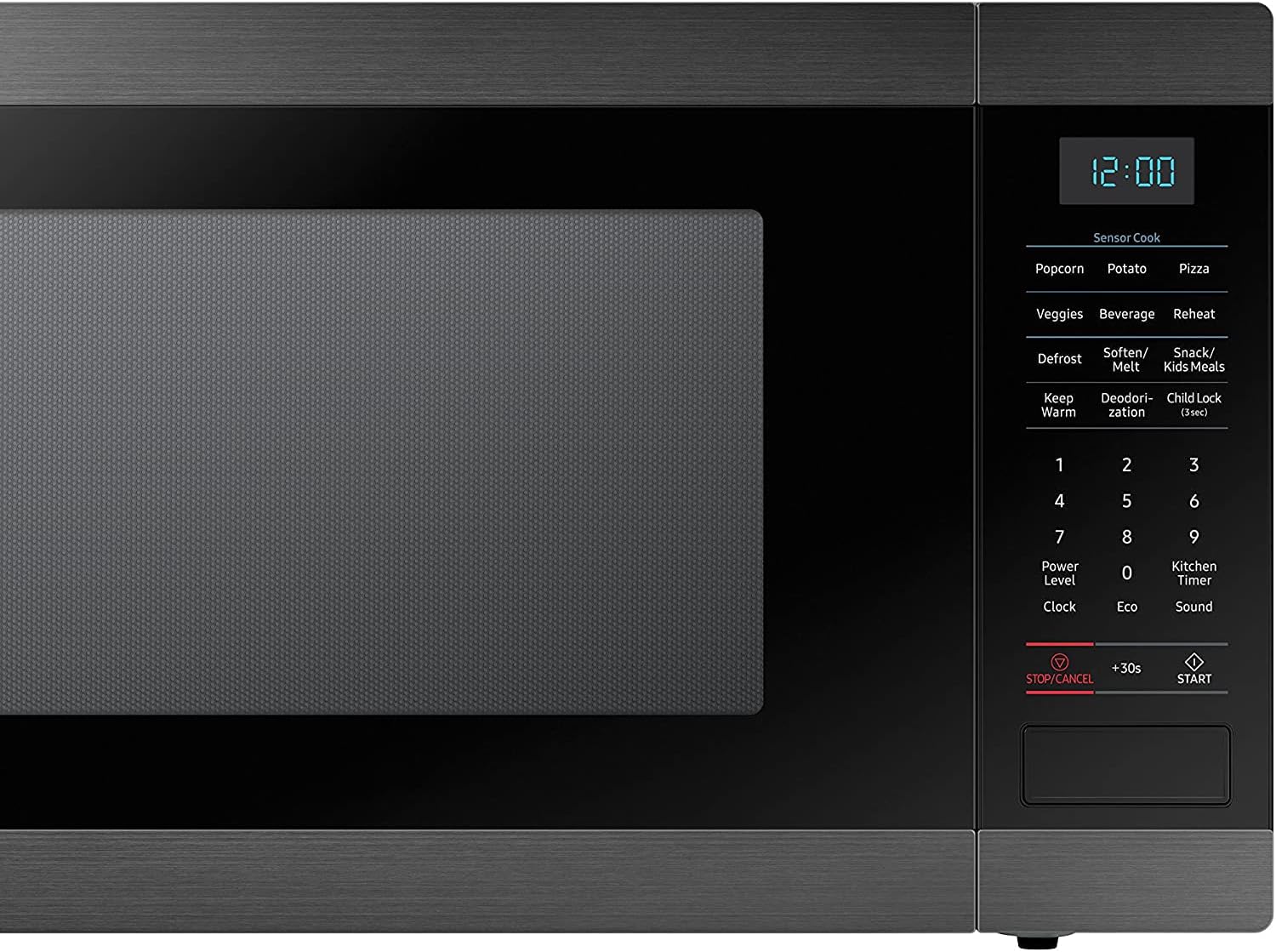 1.9 cu. ft. Large Capacity Countertop Microwave Oven, Stainless Steel Countertop Microwave Oven, 18.43 x 23.63 x 13.28 in.