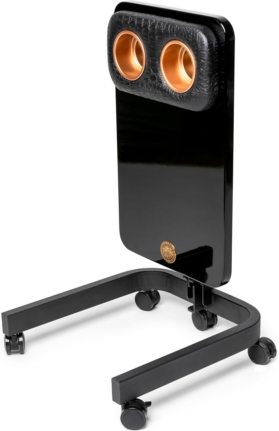 Triton Poker Side Tables - Foldable Poker Side Table with Luxurious Vegas Style - Perfect for Poker Nights