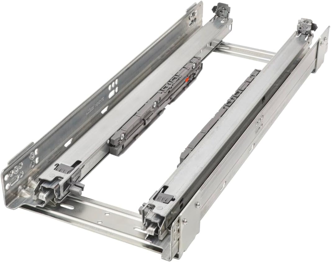 Rev-A-Shelf Wood Base Cabinet Knife Block Pull Out Organizer w/Soft Close