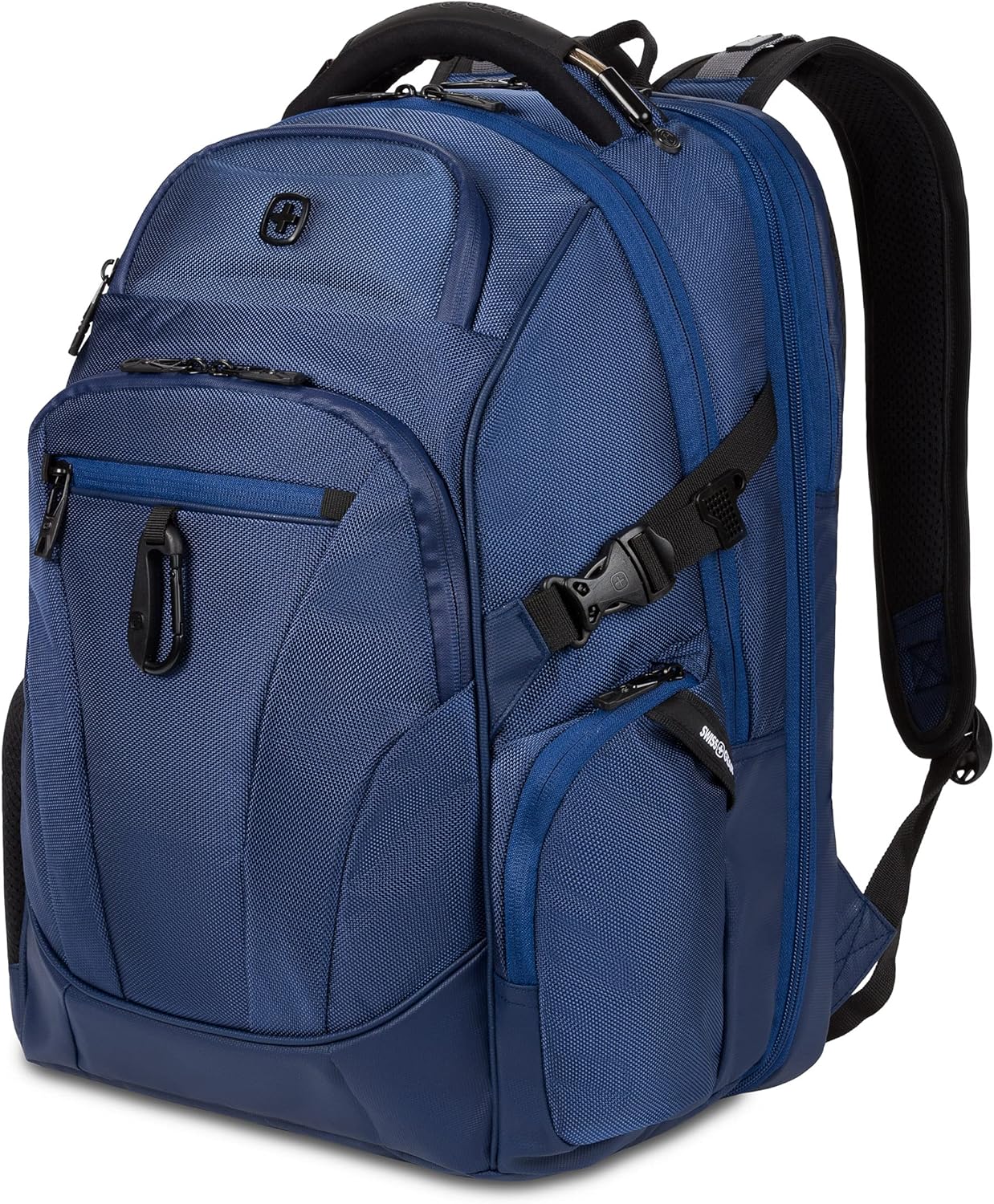SwissGear 6752 TSA Friendly ScanSmart Laptop Backpack, Navy Ballistic, 17.75 inch
