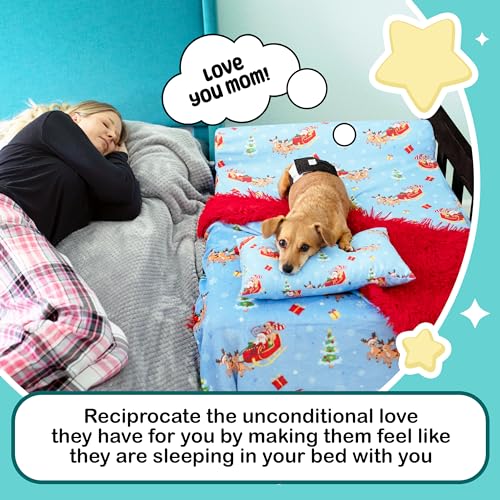 FRAME ONLY Bedside Pet Bed Pet Cosleeper, Dog Bed Extension Attached to Human Bed, Platform Dog Bed, Raised Dog Bed Co Sleeper, Tall Dog Bed, Wooden Dog Bed, Dog Bassinet (Med Profile)