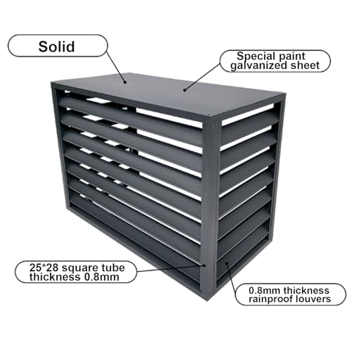 Fence to hide air conditioner,Mini Split Air Conditioner Cover for Outside Units , Outdoor unit mini split air conditioner cover,fence to hide air conditioner , outer materia , Suitable for indoor and