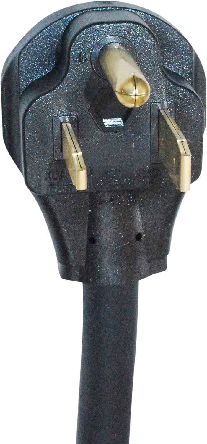 Couplago Heavy Duty 6 Gauge Nema 6-50P to 14-50R Adapter 50Amp Welding to 50Amp EV for EV/Tesla Pack of 2