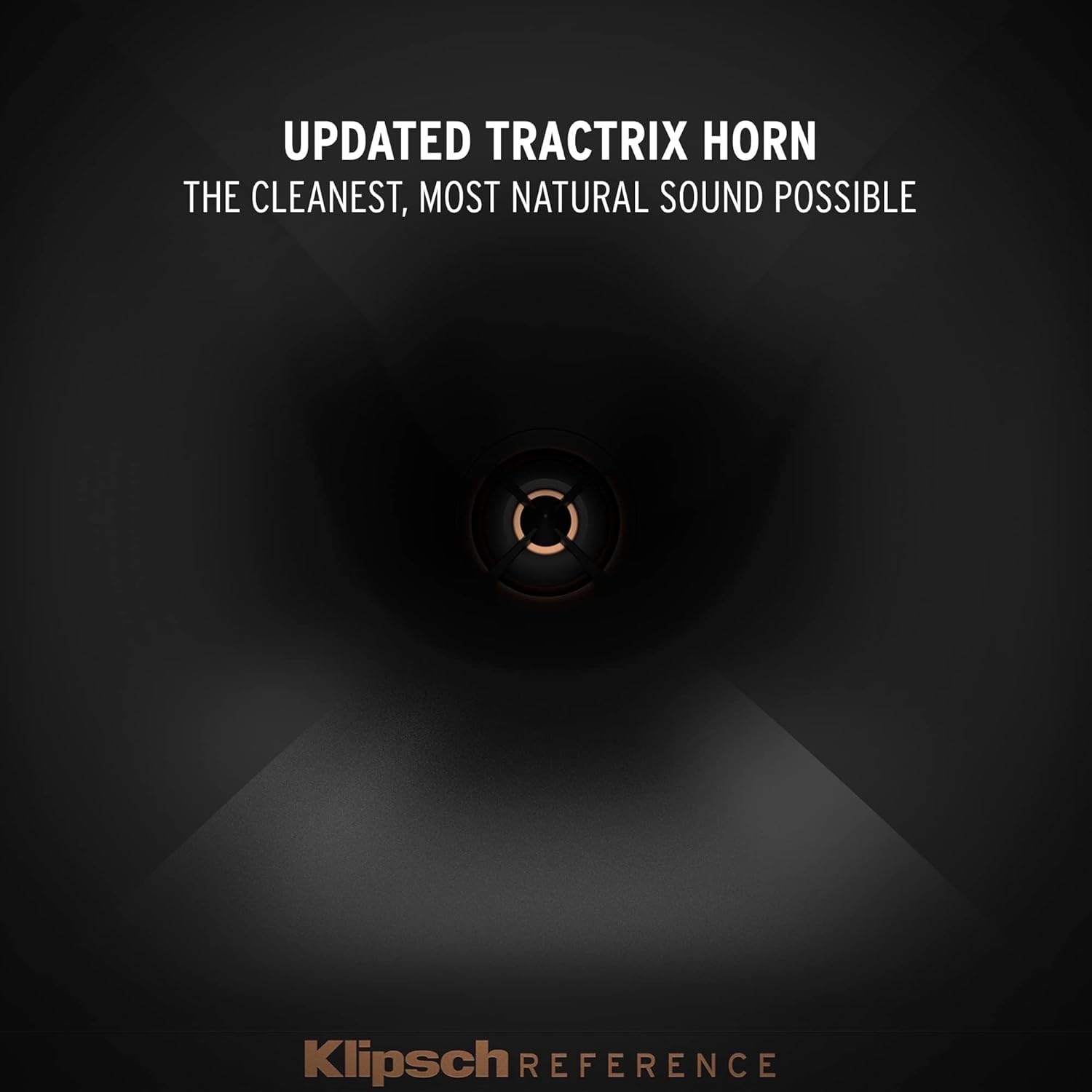 klipsch Reference Next-Generation R-40M Horn-Loaded Bookshelf Speakers with 4” Spun-Copper Woofers for Best-in-Class Home Theater Sound in Black