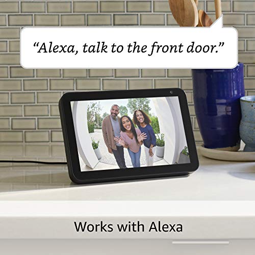 Ring Wired Doorbell Plus - Upgraded, with added security features and a sleek design (existing doorbell wiring required)