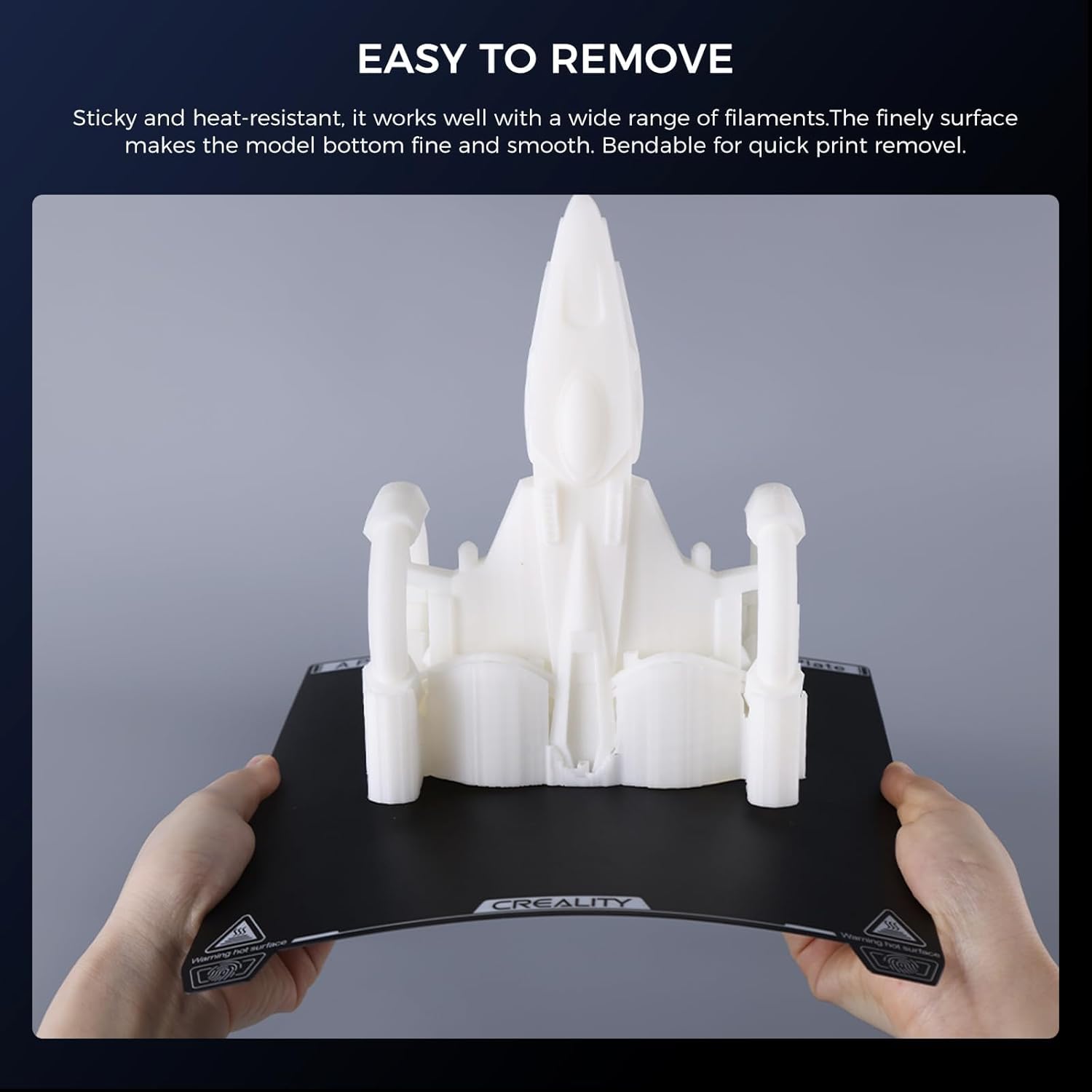 Creality K1 3D Printer 600mm/s Printing Speed 32mm³/s Max Flow Hotend 300°C High-Temperature Nozzle Direct Extruder Auto Leveling Self-Test with One Tap Solve Ringing with Creality K1 XS Series PTFE