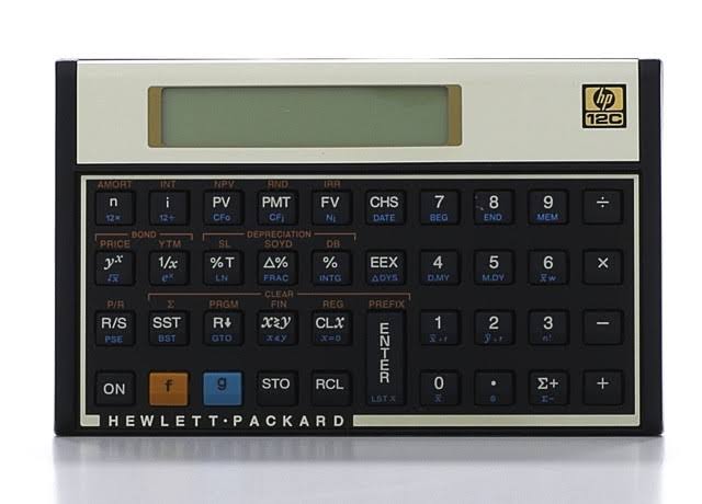 HP 12C Financial Calculator