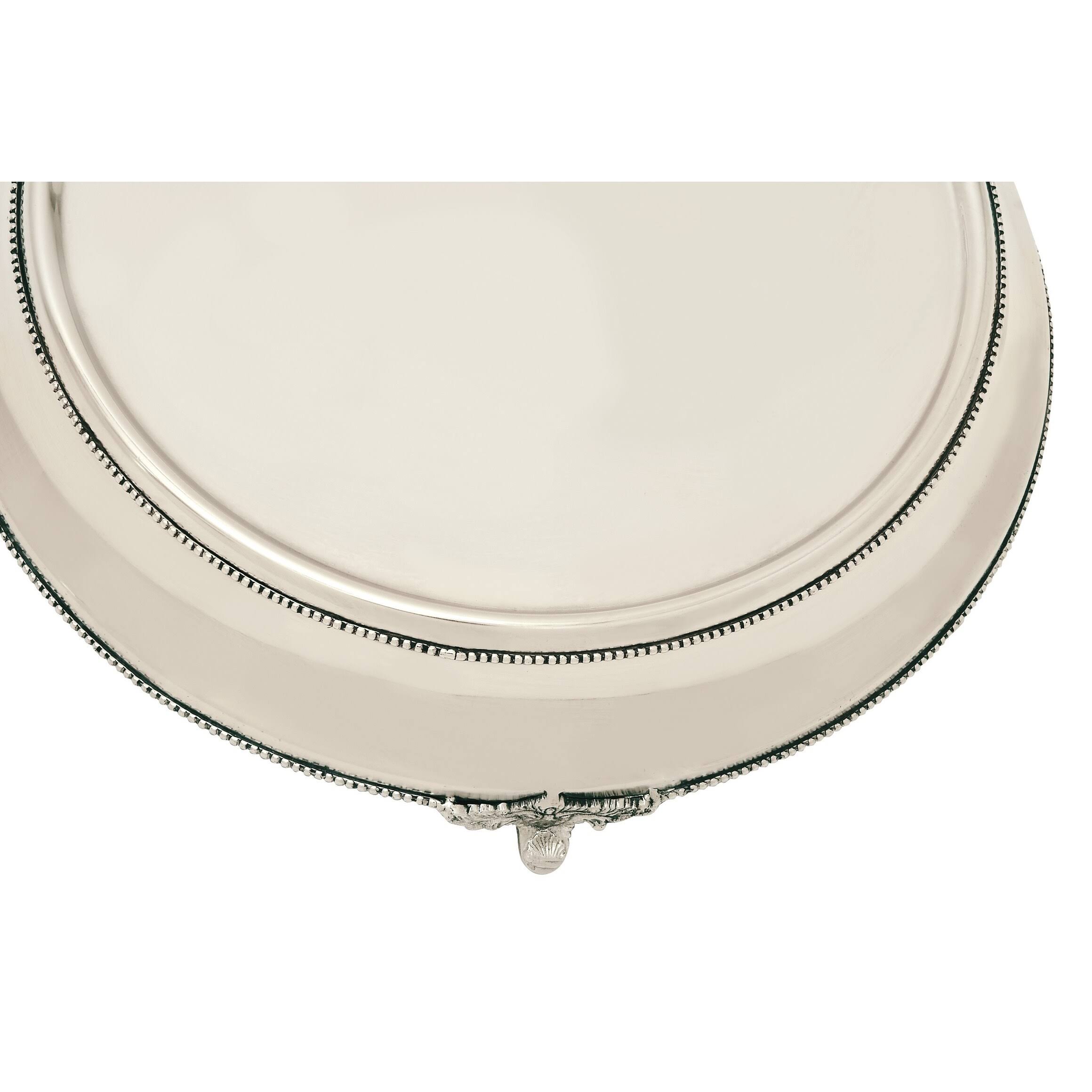 Stainless Steel Cake Stand Silver