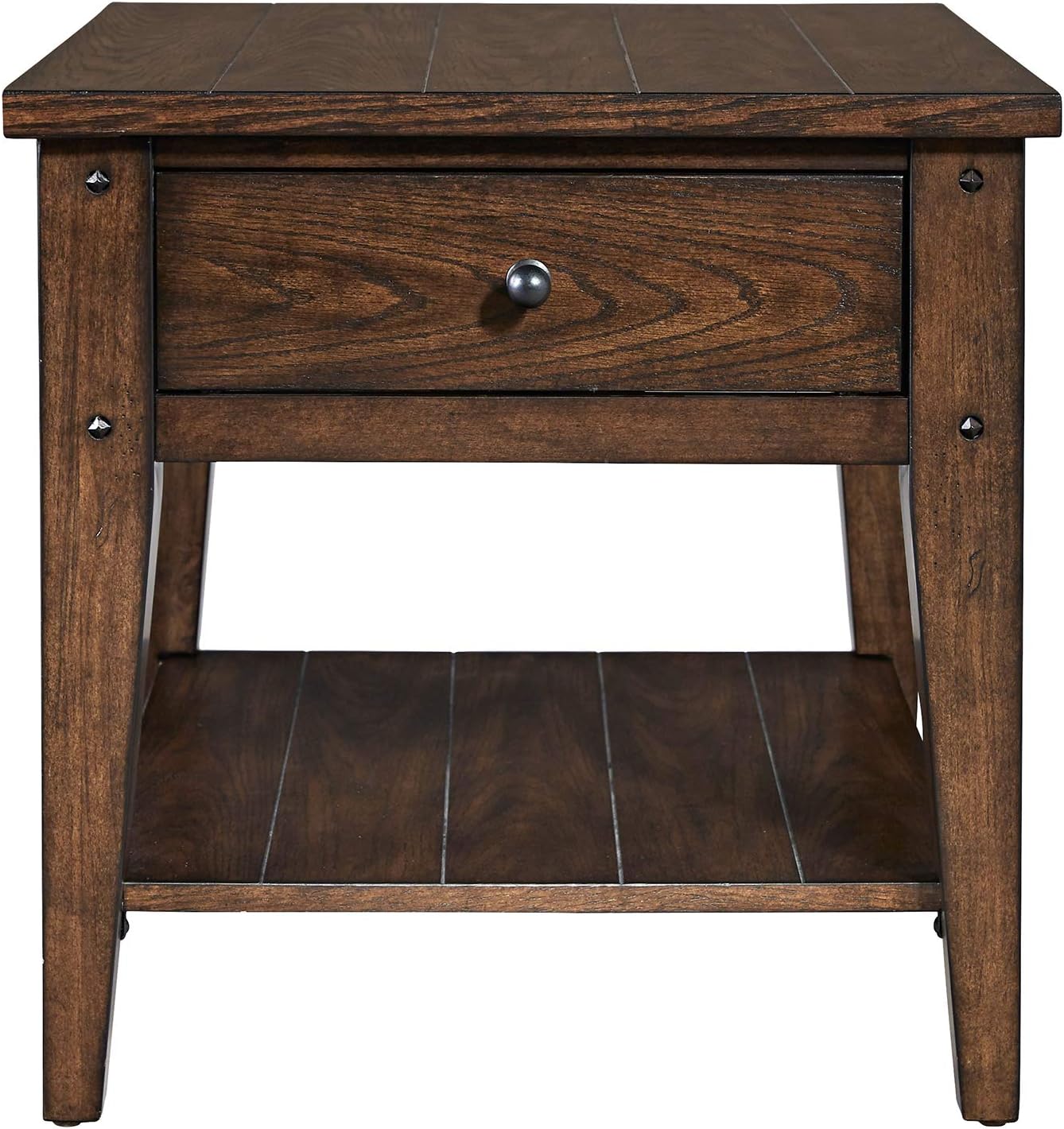Liberty Furniture INDUSTRIES Lake House 3 Piece Set (1-Cocktail 2-End Tables), Brown