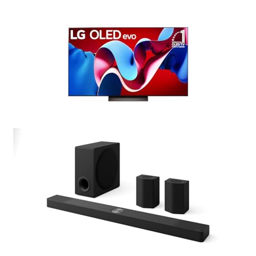 LG 65-Inch Class OLED evo C4 Series Smart TV 4K Processor Flat Screen with Magic Remote AI-Powered with Alexa Built-in (OLED65C4PUA, 2024)