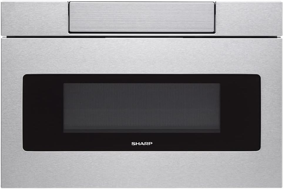 Sharp SMD2470ASY 24 in. 1.2 cu. ft. 950W Stainless Steel Microwave Drawer Oven Bundle with 3 YR CPS Enhanced Protection Pack