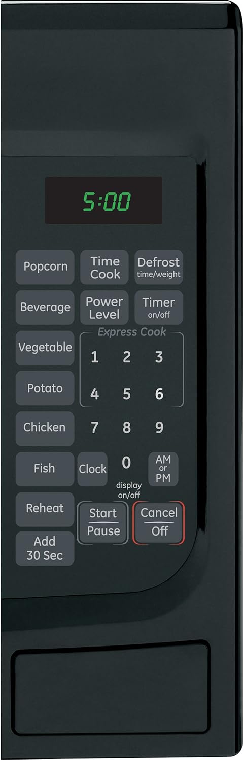 GE APPLIANCES JES1460DSBB Countertop Microwave, 1.4 cu. ft, black