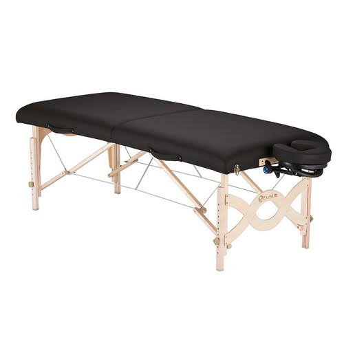 Earthlite Avalon Portable Massage Table Package, Black