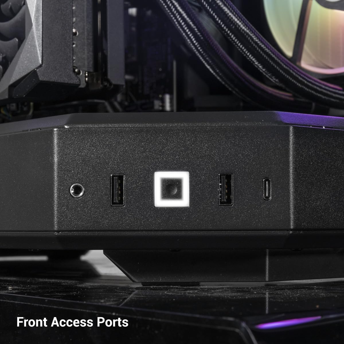 iBUYPOWER Y60 Black Gaming PC Computer Desktop Y60BI9N4703 (Intel Core i9 13900KF, NVIDIA GeForce RTX 4070 12GB, 32GB DDR5 RGB 5200MHz (16x2), 1TB NVMe, WiFi Ready, Windows 11 Home Advanced)