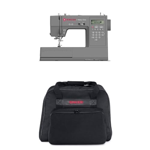 SINGER Heavy Duty 6620C Computerized Sewing Machine with Accessories | 215 Stitches, LCD Screen, Built-In Needle Threader | Easy Setup, Durable Metal Frame, Ideal for Clothes & Home Projects