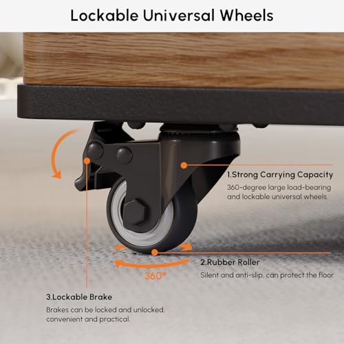 homary Black Lift-Top Coffee Table with Hidden Storage, 3-in-1 Modern Folding Center Table with 4 Stools, Casters, and Lockable Wheels – Convertible Dining & Office Table for Living Room