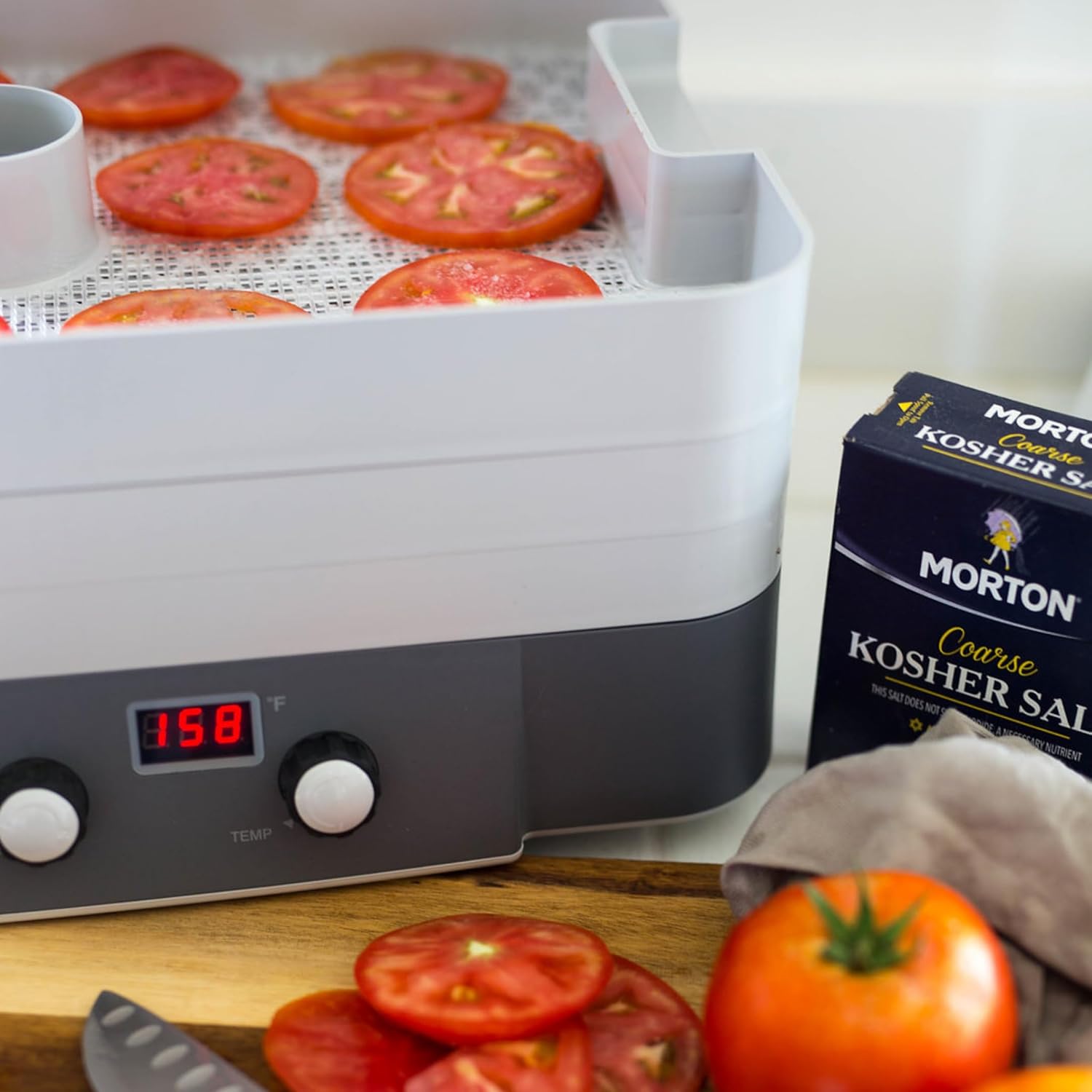 L'EQUIP FilterPro 6 Tray Food Dehydrator, Digital Temperature Control & Timer
