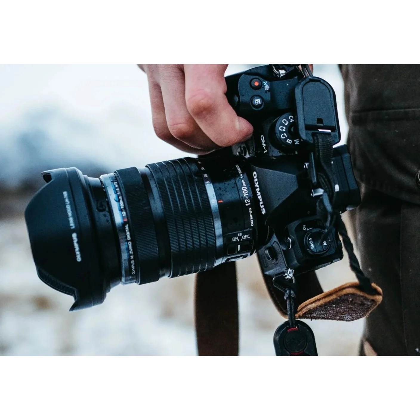 Olympus OM SYSTEM OM-1 20.4 Megapixel Mirrorless Camera with Lens, 0.47", 1.57", Black