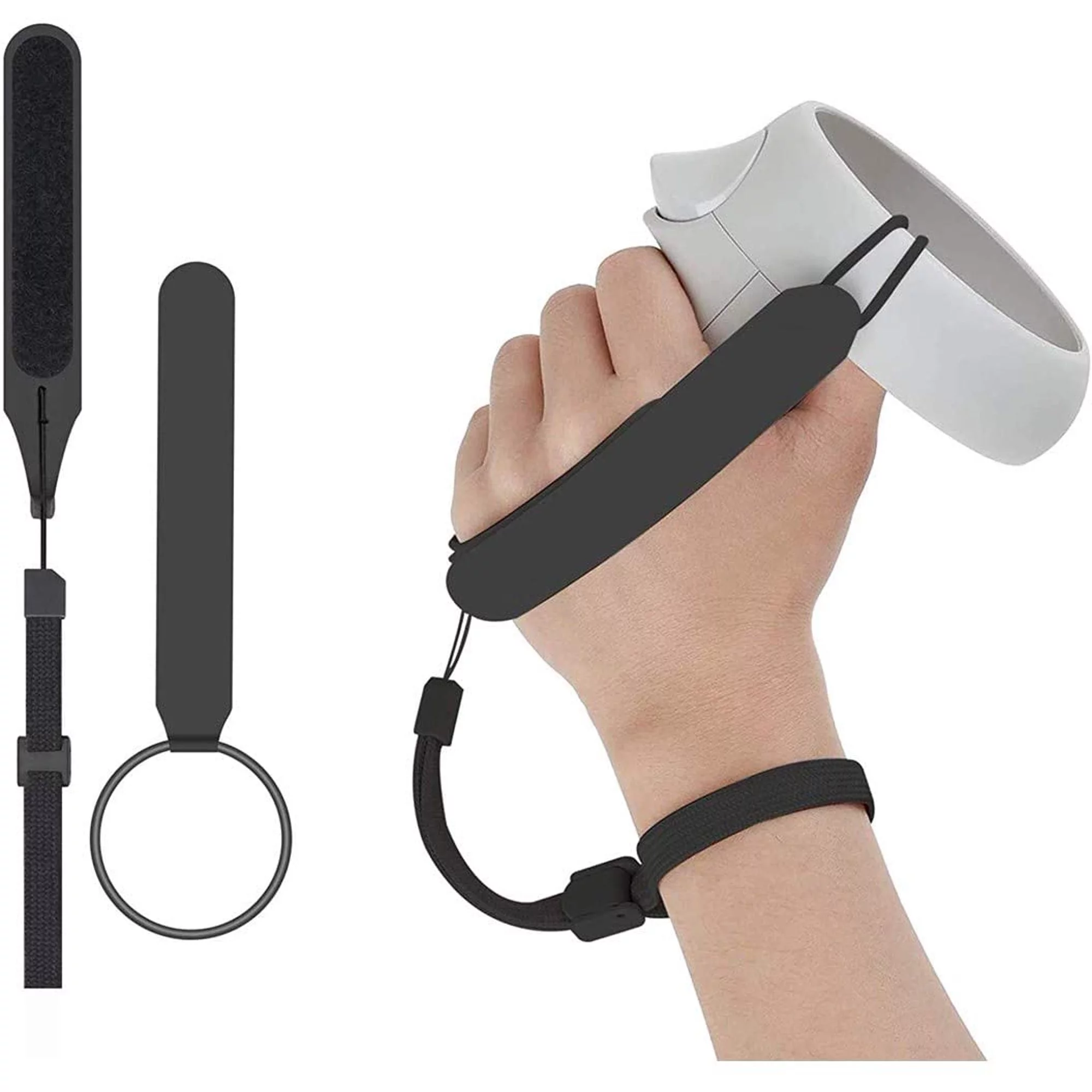 Oculus Quest 2 — Most Advanced All-in-One Virtual Reality Gaming Headset-256GB with Mazepoly Knuckle Straps and Cleaning Cloth