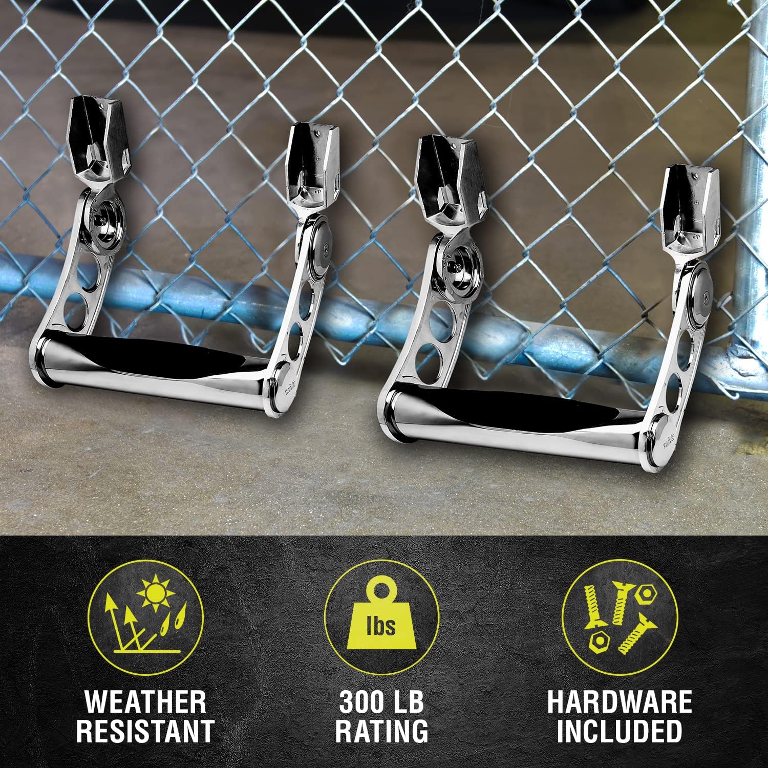 Bully AS-500 Universal Adjustable Stainless Steel Side Step, 3 inch