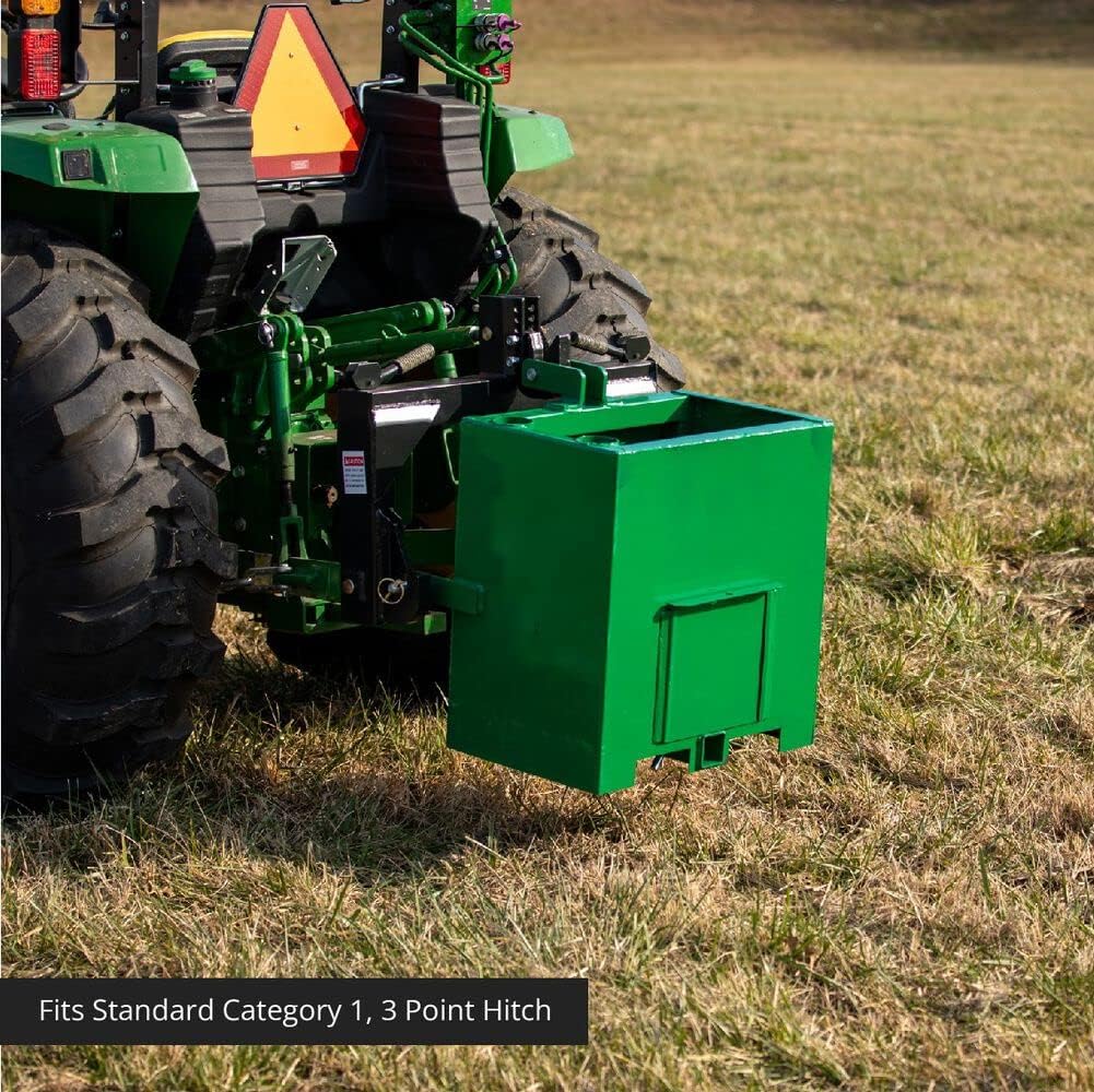 Titan Category 1 Ballast Box 3 Point Cat 1 Fits John Deere Tractors