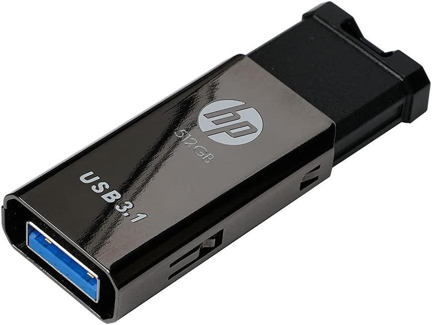 HP 512GB x770w USB 3.1 Flash Drive - 400MB/s Pack of 2