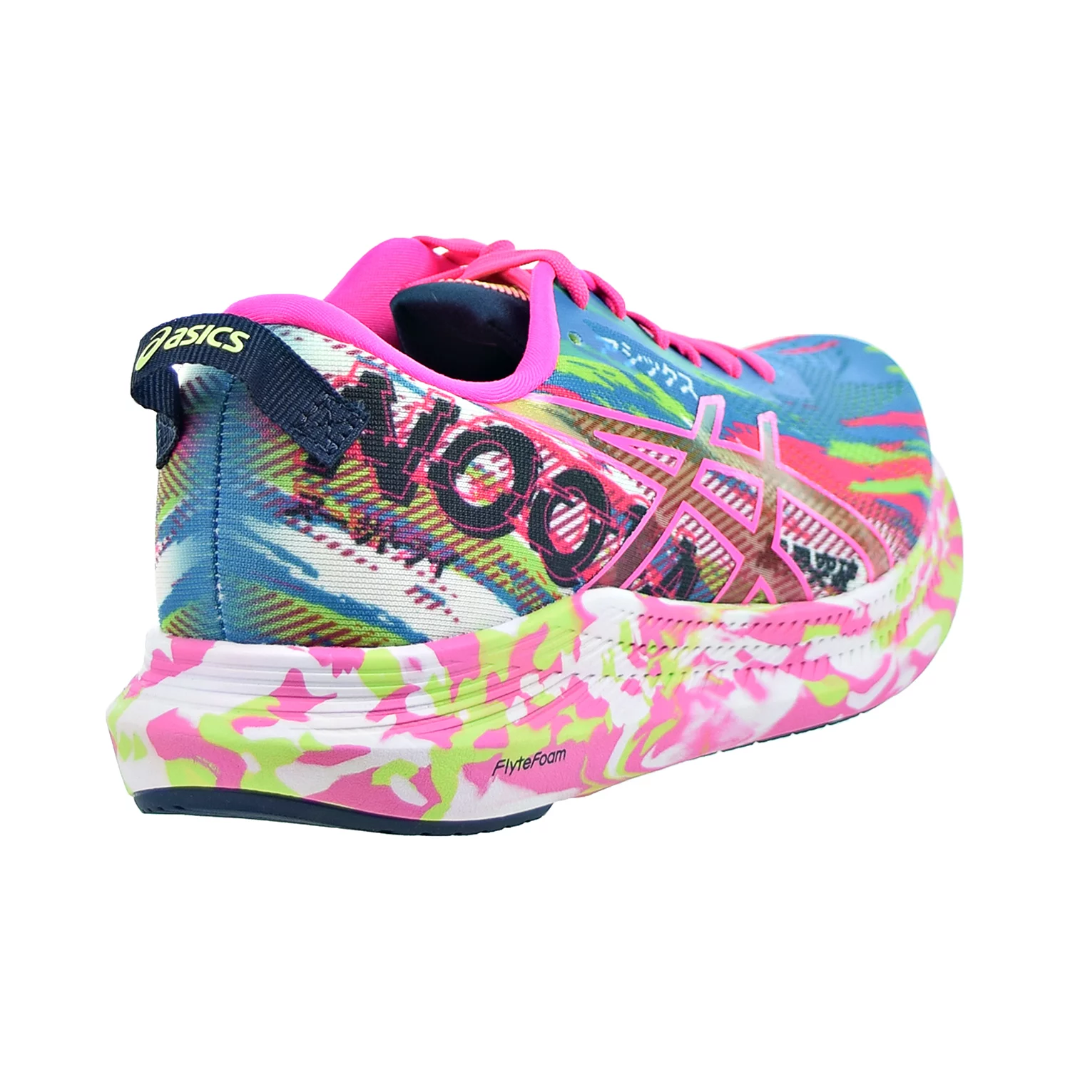 Asics Noosa Tri 13 Women's Shoes Digital Aqua-Hot Pink 1012a898-400