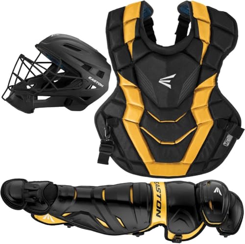 Easton | Elite X Baseball Catcher's Equipment | Box Set | NOCSAE Approved | Youth/Intermediate/Adult | Multiple Colors