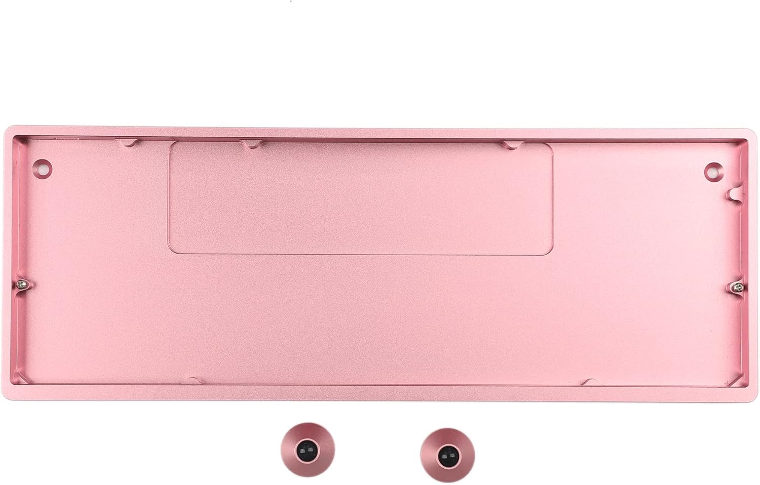 GH60 GK61 RGB Hot Swap Independent Driver Tyce-C ANSI Mechanical Keyboard DIY kit Plastic Case CNC Aluminum Case Plate PCB (Plastic White GK61X Wired)