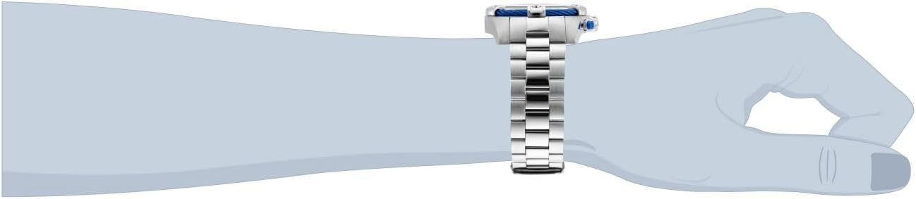 Invicta Men's Bolt Quartz Watch with Stainless Steel Band, 16 (Model: 25513)