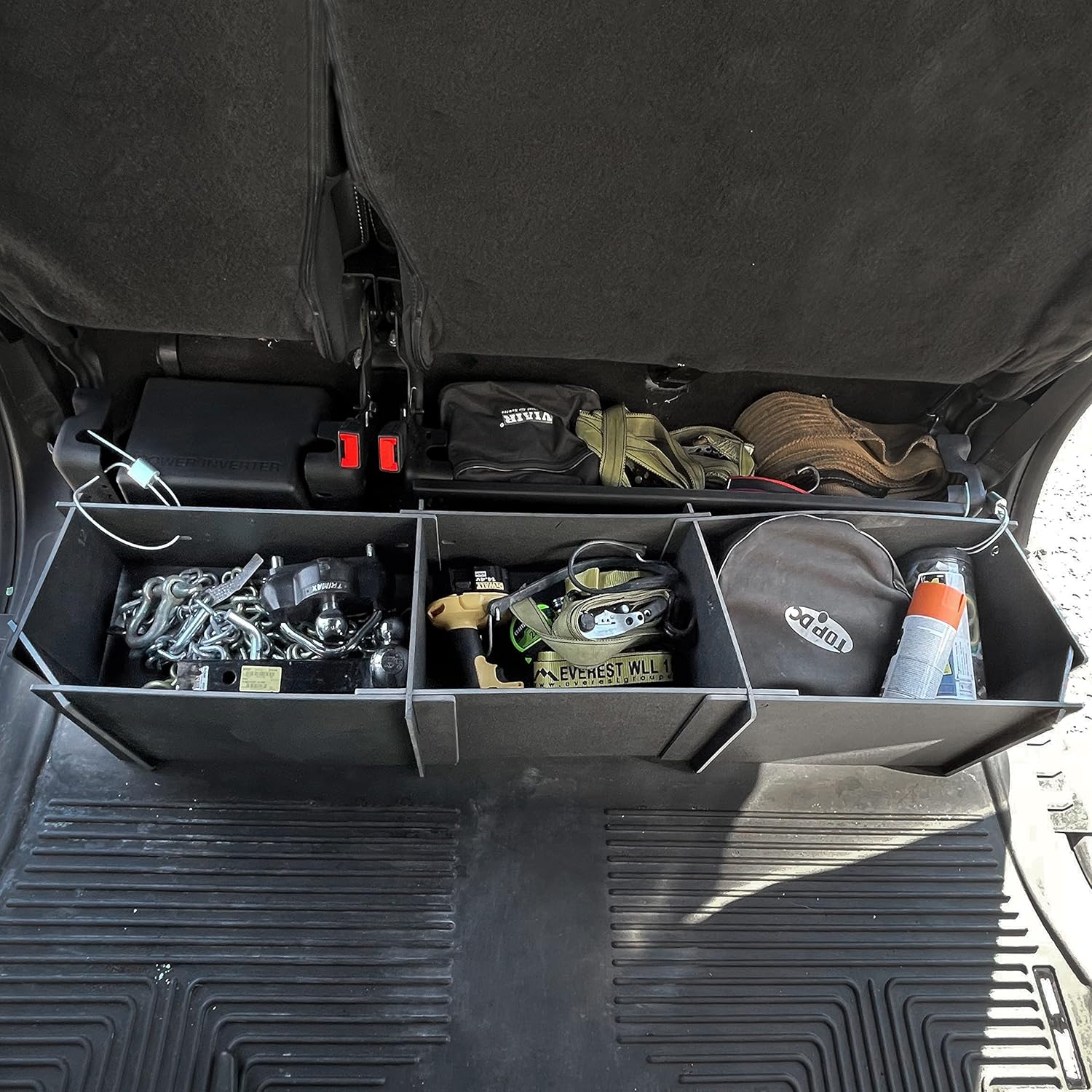 Red Hound Auto Under Seat Storage System Compatible with Ford F-150 2015-2022 SuperCrew Crew Cab Underseat (Will Only fit Full Crew Cab) Pack of 2