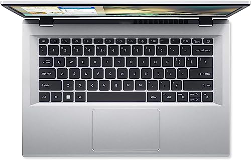 acer Aspire 3 A314-23P-R3QA Slim Laptop | 14.0" Full HD IPS Display | AMD Ryzen 5 7520U Quad-Core Processor | AMD Radeon Graphics | 8GB LPDDR5 | 512GB NVMe SSD | Wi-Fi 6 | Windows 11 Home,Silver