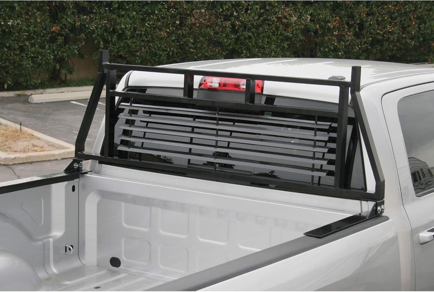 ARIES 111000 Classic Heavy-Duty Black Steel Truck Headache Rack Cab Protector, Select Chevrolet, Ford, Dodge, GMC, Ram