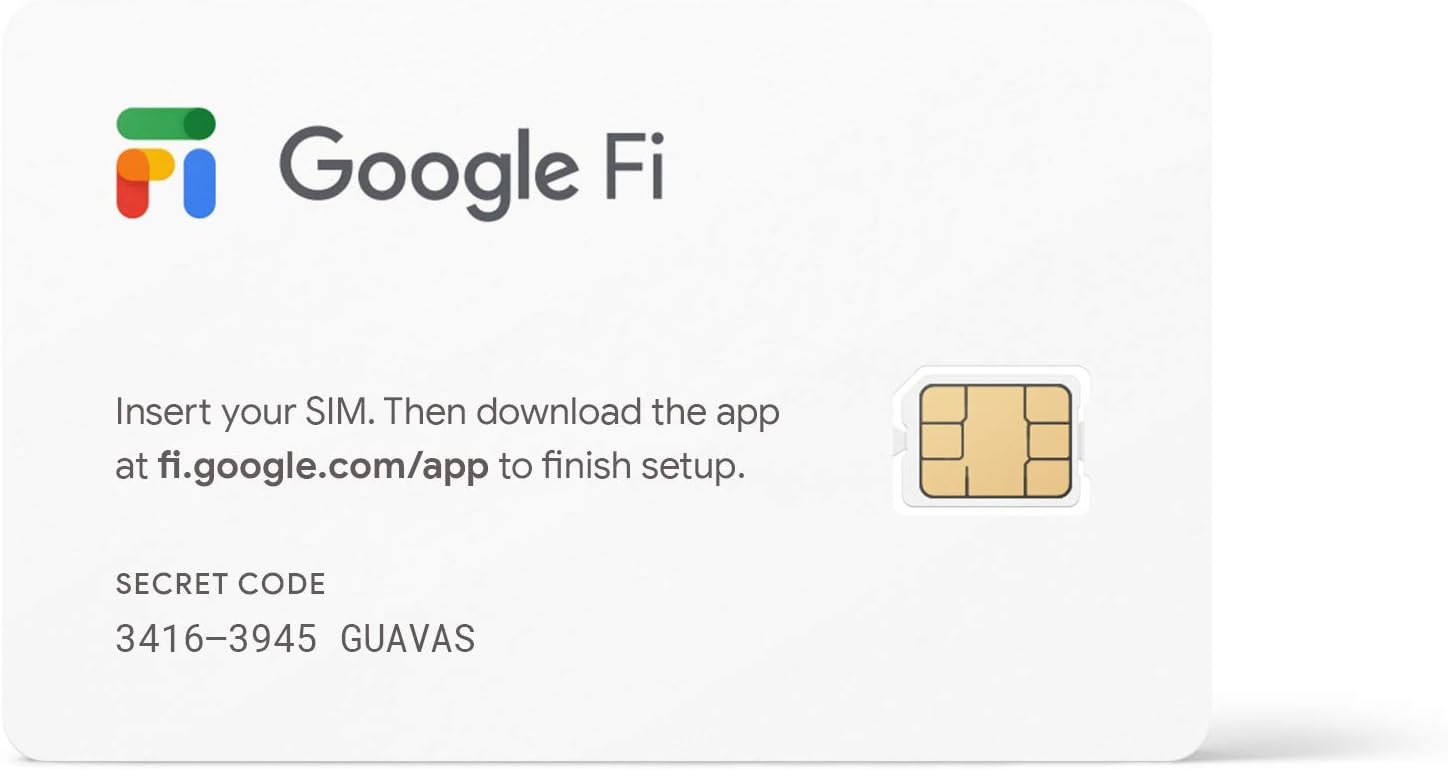 Google Fi SIM Card Kit