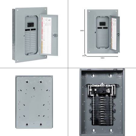 QO 100 Amp 24-Space 34-Circuit Indoor Main Breaker Plug-On Neutral Load Center