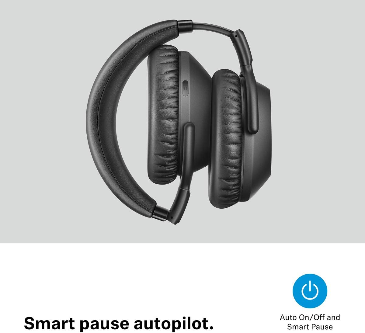 SENNHEISER PXC 550-II Wireless NoiseGard Adaptive Noise Cancelling, Bluetooth Headphone with Touch Sensitive Control and 30-Hour Battery Life, Black