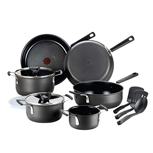 T-fal All-In-One Hard Anodized Dishwasher Safe Nonstick Cookware Set
