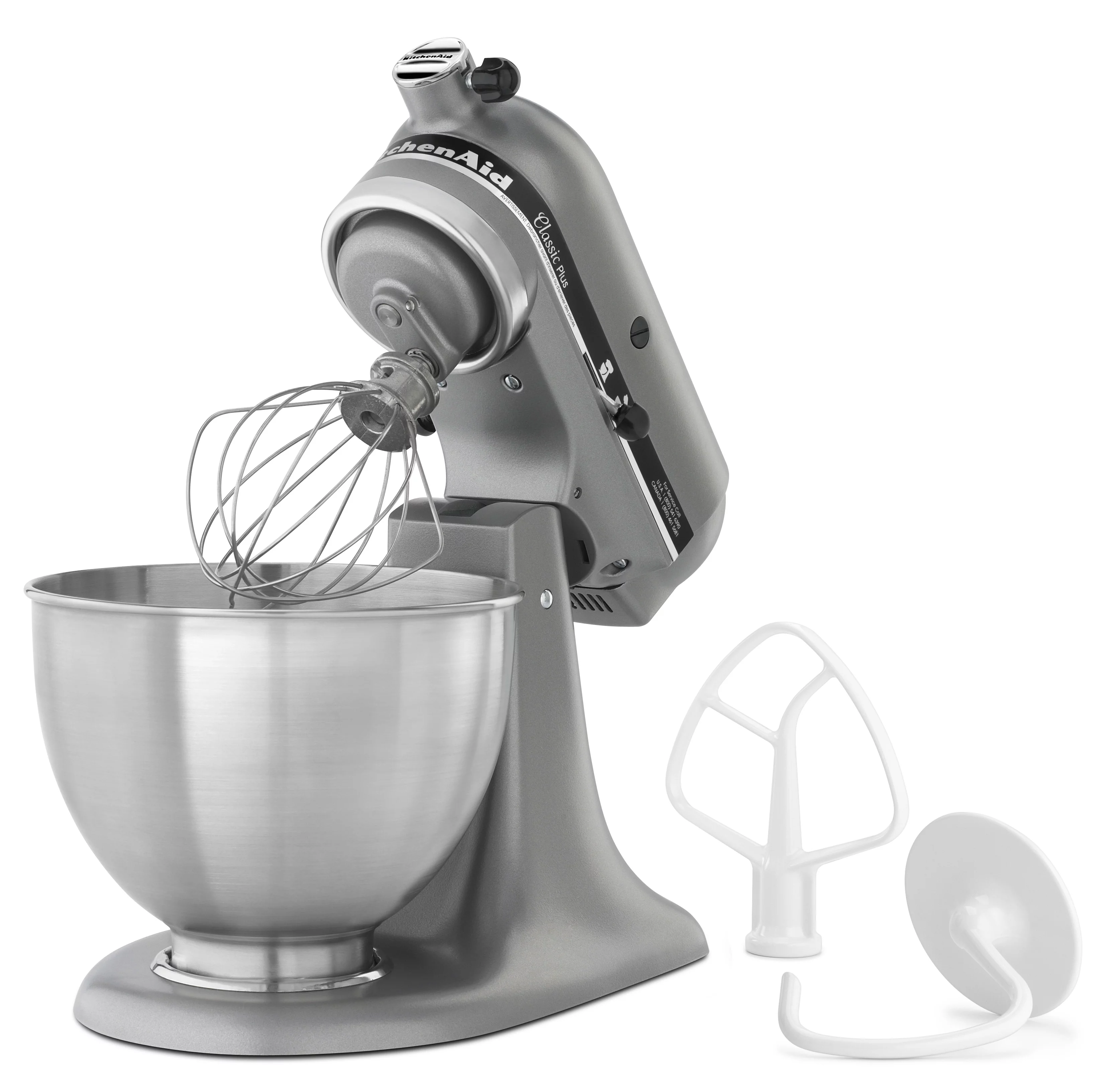 KitchenAid Classic Series 4.5 Quart Tilt-Head Stand Mixer - Silver