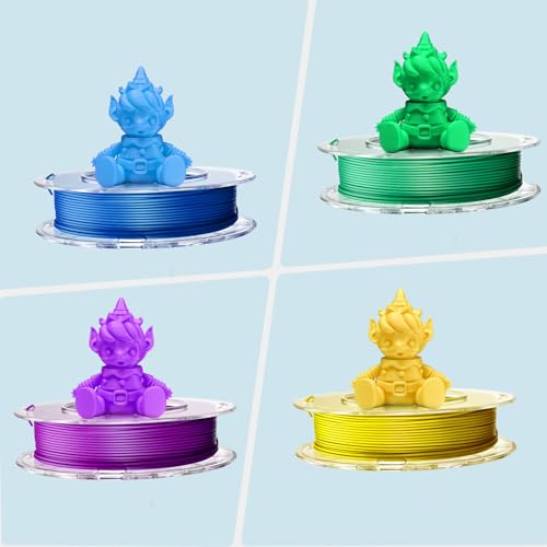 3D Printer for Kids, Beginner 3D Printer with 8 PLA Filament Set, Huge Toy Library & Modify, Wi-Fi & App Control, Create STEM Toys, High Precision, W/ 15+ Mini 3D Design Module, X-Maker Joy
