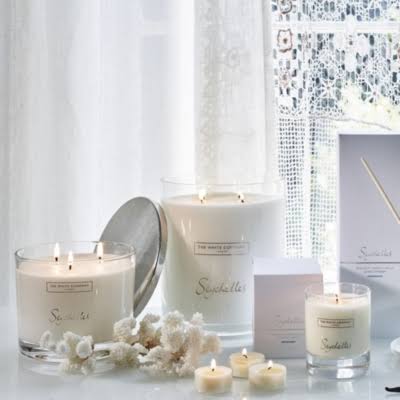 The White Company Seychelles Large Candle, One Size